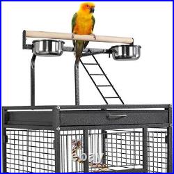 156cm Play Top Parrot Cage Rolling Metal Bird Cage For Small/ Medium Size Birds