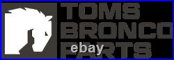 1966-1977 Early Bronco Family Roll Bar BREEZER Top Kit Black