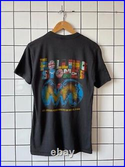 1982 Vintage Mens ROLLING STONES Rock Band Tee T Shirt Graphic Tour Top Size L