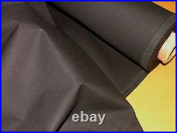 50m Black Woven Flame Retardant Calico Fabric Ideal For Backdrop Use And Crafts