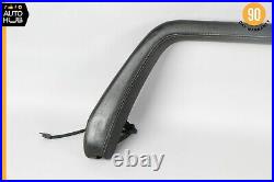 90-02 Mercedes R129 SL600 SL320 Roof Top Roll Over Bar Exclusive Leather Black