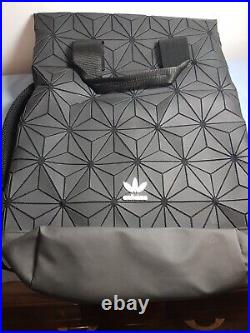 Adidas Originals Geometric Backpack Roll Top 3D Inspired By Issey Miyake