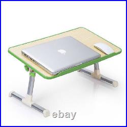 Adjustable Portable Laptop Table Stand Folding Bed Tray Computer Breakfast Desk