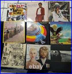 All 12 Vinyls Mixed Genre LPs And Singles Inc Sealed/Picture And First Press