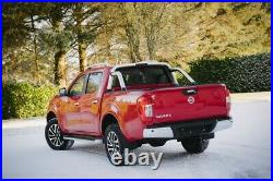 Armadillo Roll Top Cover and Stainless Steel Roll Bar for Nissan Navara NP300