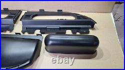 BMW E36 M3 convertible rear roll over + top seatbelt trims covers in black