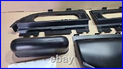 BMW E36 M3 convertible rear roll over + top seatbelt trims covers in black