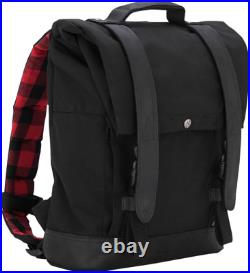 BURLY BRAND Roll Top Backpack Cordura Black B15-1020B