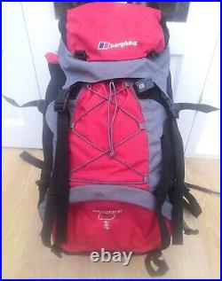 Berghaus Freeflow III 50L Rucksack Backpack Red & Black Hiking Trekking Outdoors