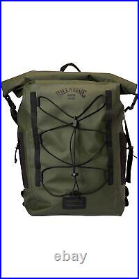 Billabong Surftrek Storm 40L Roll Top Wet / Dry Backpack Military