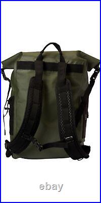 Billabong Surftrek Storm 40L Roll Top Wet / Dry Backpack Military