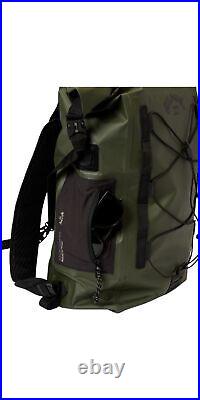 Billabong Surftrek Storm 40L Roll Top Wet / Dry Backpack Military