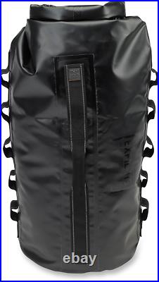 Biltwell Black Waterproof Textile EXFFIL-115 Motorcycle Roll Top Bag For Harley