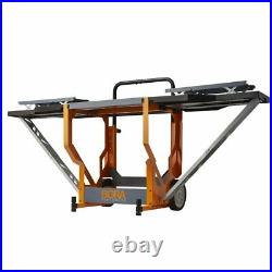 Bora Portamate Miter Saw Stand Work Station Mobile Rolling Table Top Workbe