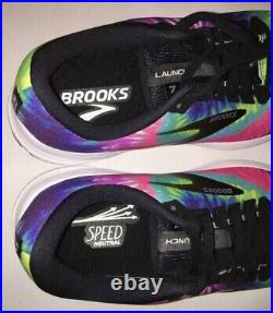 Brooks Launch 7 Rock N Roll Multi-color Running Shoes 1203221b913 Womens Sz 8.5b
