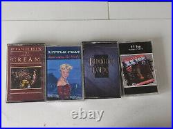 Bundle Of Rock Tapes + Carrying Case Cassette Tapes X 32 Classic Rock