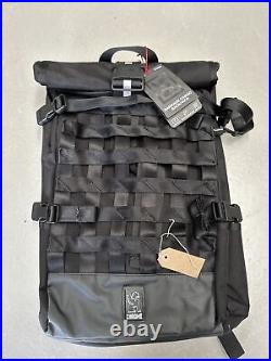 CHROME Barrage Pro Rolltop backpack nylon Black 22L
