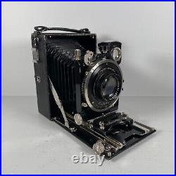 Certo Certotrop 6x9 camera, top Tessar f3.5 lens. Inc roll-film back & holders