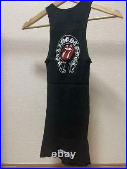 Chrome Hearts Tank Top Rolling Stones logo men's Small size