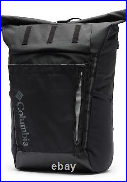 Columbia Convey II 27l Rolltop Backpack Unisex Backpack 1991161 010 Black