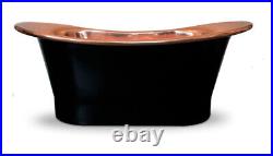 Copper Bathtub 1500 The Black Ship Package Deal Taps/Waste/Overflow