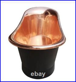 Copper Bathtub 1500 The Black Ship Package Deal Taps/Waste/Overflow