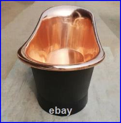 Copper Bathtub 1700 The Black Ship Package Deal Taps/Waste/Overflow