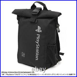 Cospa Playstation Roll Top Backpack Black