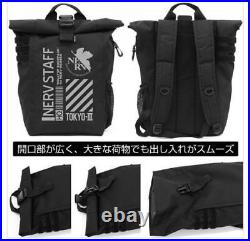 Costa EVANGELION Nerf Roll Top Backpack, Approx. H 17.7 x W 11.0 x D 6.7 inc