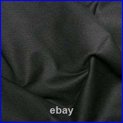 Cotton Dyed Drill Fabric Material BLACK
