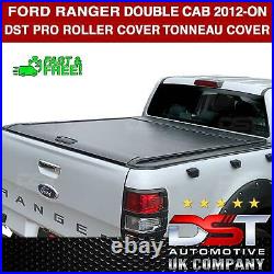 DST PRO ROLLER COVER FORD RANGER DOUBLE CAB 12-on LOAD BED ROLL TOP COVER