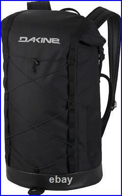 DaKine Mission Surf Roll Top 35L Backpack Black New