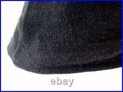 Fendi Vintage Black Roll Neck Wool Angora Tank Top Vest, It42, M