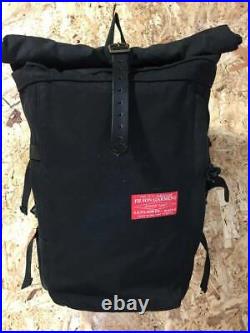 Filson Nanamica Goldwin RED LABEL Roll Top Bag Black Backpack Japan