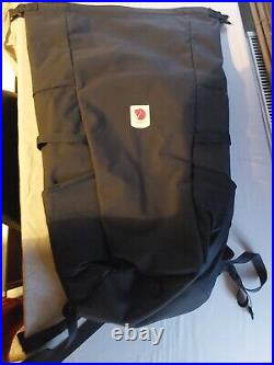 Fjallraven Unisex Ulvo Rolltop Backpack 30L Black