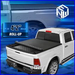 For 01-05 Explorer Sport Trac 4'2 Bed Soft Top Vinyl Roll Up Lock Tonneau Cover