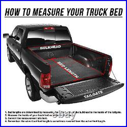 For 14-21 Ford Ranger Pickup Truck 5ft Bed Soft Vinyl Top Roll-up Tonneau Cover