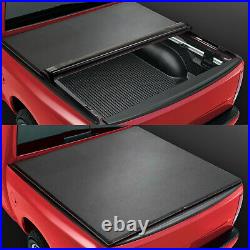 For 14-21 Ford Ranger Pickup Truck 5ft Bed Soft Vinyl Top Roll-up Tonneau Cover