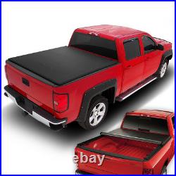 For 2001-2005 Explorer Sport Trac 4'2 Short Bed Soft Top Roll Up Tonneau Cover
