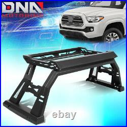 For 2004-2020 Colorado Canyon Truck Bed Top Rack Roll Bar + Luggage Carrier Box