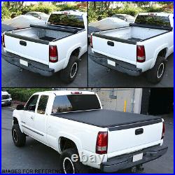 For 2016-2018 Toyota Tacoma 6 Ft Short Bed Truck Soft Top Roll-up Tonneau Cover