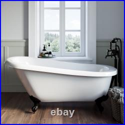 Freestanding Single Ended Roll Top Slipper Bath with Feet BeBa 25411/76758MASTER