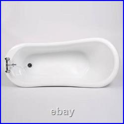 Freestanding Single Ended Roll Top Slipper Bath with Feet BeBa 25411/76758MASTER