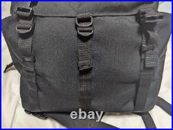 Freight Baggage Old Tag Messenger bag Rolltop BLACK Very Rare MASH TRAVIS F/S