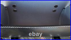Front Leather Top Case Tool Roll Handlebar Bag Vespa Sprint Primavera 946, BLACK