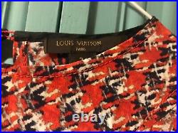 Genuine Louis Vuitton Vintage silk blouse /top Size S Gorgeous top