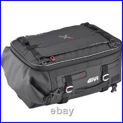 Givi XL02B Water Resistant Expanding Motorcycle Roll-Top Cargo Bag 35L