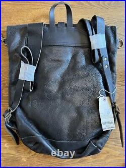 Handmade Leather Rolltop Backpack RRP $482