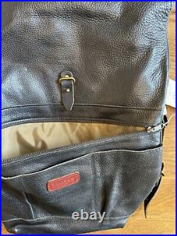 Handmade Leather Rolltop Backpack RRP $482