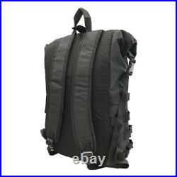 Harley Davidson Roll Top Backpack Unisex Black